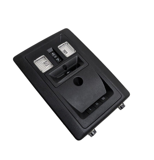 13-18 Dodge Ram Overhead Console Sunroof Rear Sliding Window Switch Dome Light
