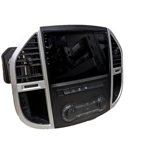 16 17 18 19 20 Mercedes Metris Radio Bezel  10" Navi  Screen WO/Climate Control
