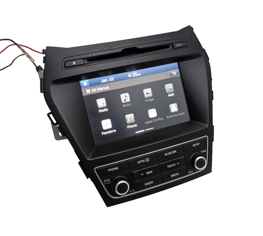 17  18 Hyundai Santa Fe Sport Radio 7" Screen  96160-4Z000-4X Carplay Android
