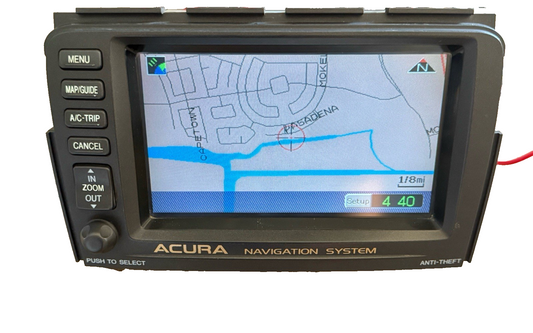 2001-2002 Acura MDX Navigation GPS Information Display Screen OEM 39810-S3V-A010