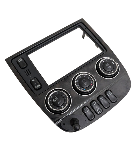 2002-2006 Mercedes ML320  ML350 ML500  Radio Heater A/C Climate Control Bezel