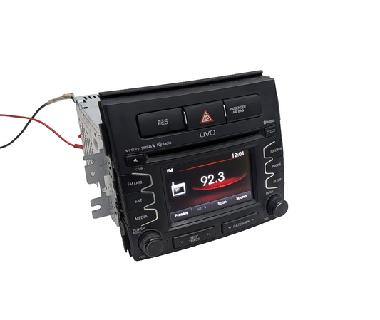2012-2013 Kia Soul UVO Infinity Radio Receiver AM/FM HD SAT Bluetooth OEM TESTED