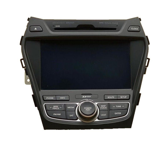 2013 2014 2015 Hyundai Santa Fe Sport Radio GPS Navigation Display Unit OEM