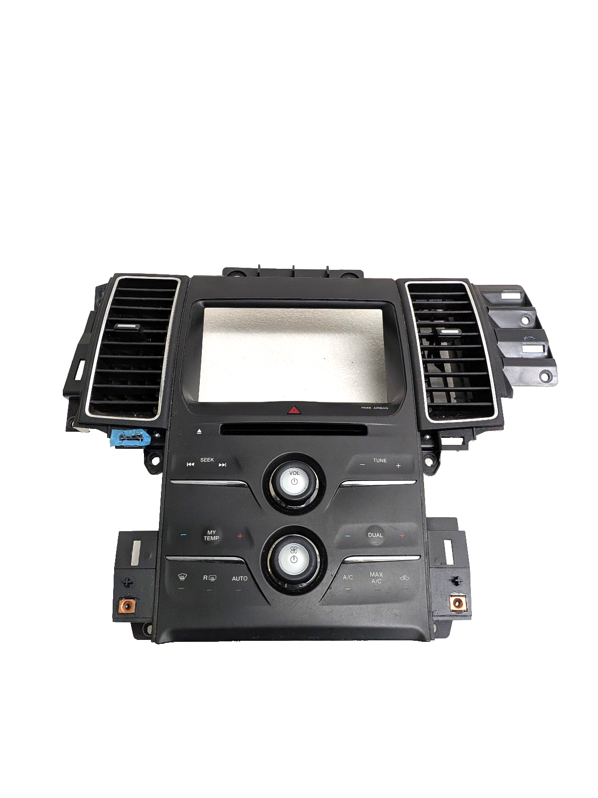 2013-2019 Ford Taurus Radio Climate Control Dash Bezel Panel 8" Screen Non-Sony