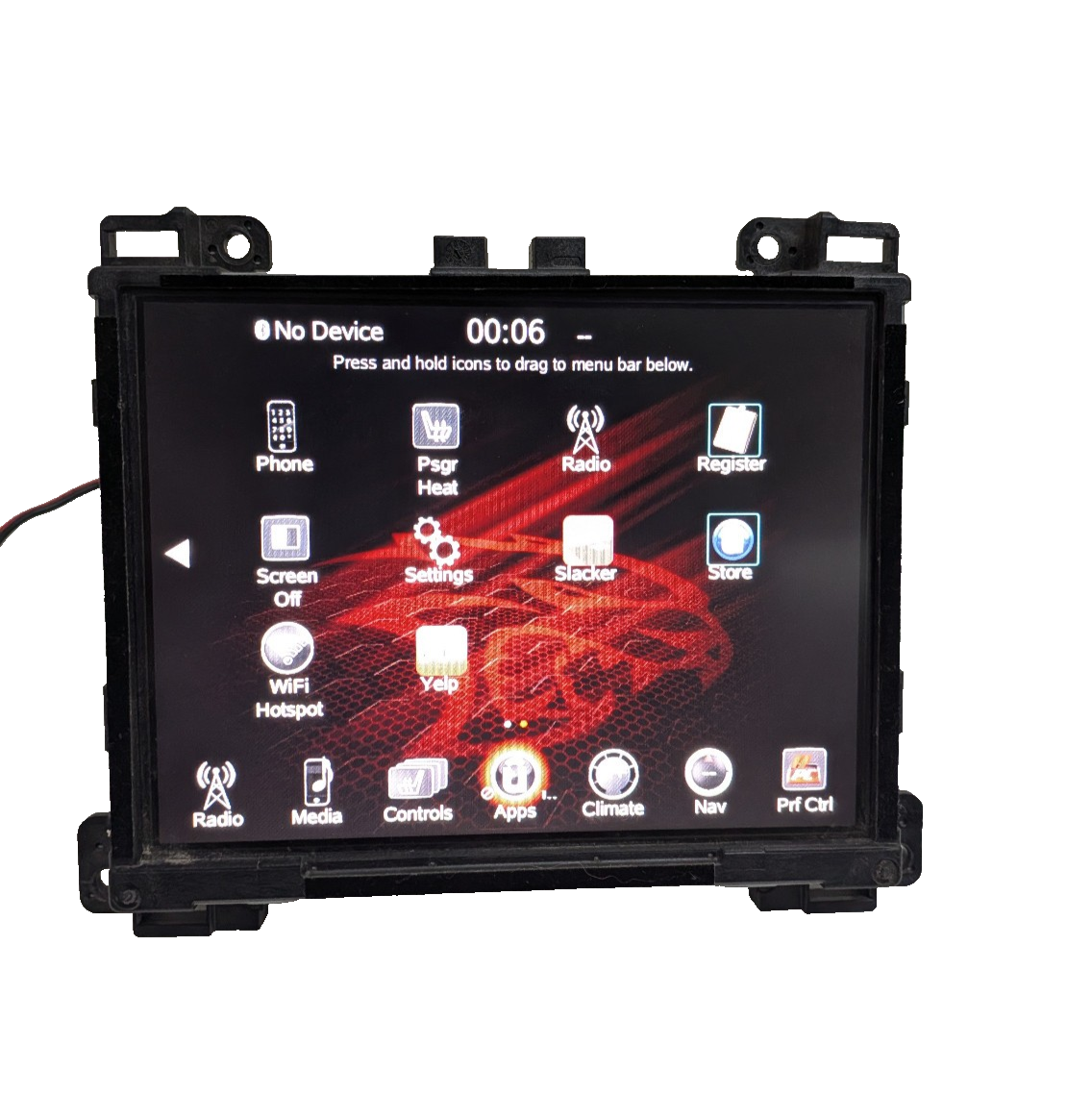 2015-2018 Dodge Charger Challenger 300 Radio 8.4" Screen Nav Performance CTRL