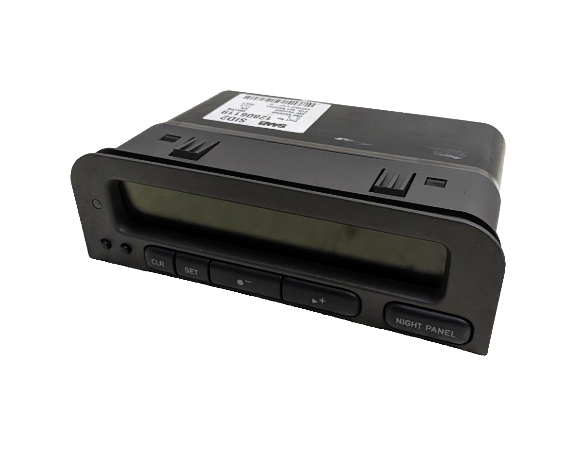 99 00 01 02 Saab 93 9-3 Radio  Information Display Clock Saab Info Display SID