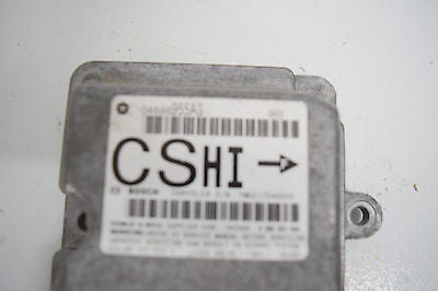 04 05 06 07 08 CHRYSLER PACIFICA AIRBAG CONTROL MODULE 04686955AG