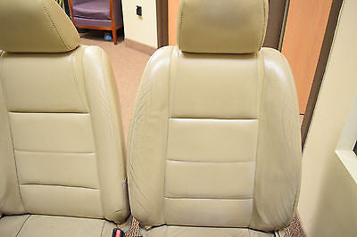 03 04 05 06 FORD MUSTANG LEATHER POWER SEAT SEATS  TAN SET OEM