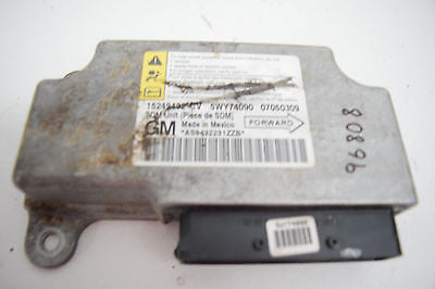 05 CHEVY COBLAT PURSUIT AIRBAG CONTROL MODULE 15249432