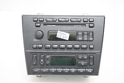 00 01 02 LINCOLN LS RADIO 6 DISC CD PLAYER CLIMATE CONTROL