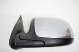 98 99 00 01 CHEVY SILVERADO LEFT DRIVER SIDE VIEW MIRROR CHROME BLACK TRIM