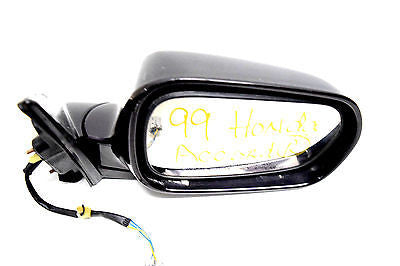 98 99 00 01 02 HONDA ACCORD RIGHT PASSENGER SIDE MIRROR BLACK