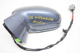 06 07 08 MITSUBISHI ECLIPSE LEFT DRIVER SIDE VIEW MIRROR BLUE BLACK TRIM