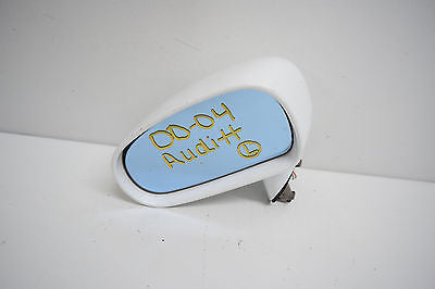 00 01 02 03 04 AUDI TT COUPE LEFT DRIVER MIRROR WHITE