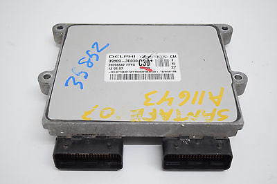 07 08 09 HYUNDAI SANTA FE 39109-3E034 COMPUTER BRAIN ENGINE CONTROL ECU MODULE