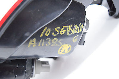 09 10 CHRYSLER SEBRING TAIL LIGHT TAILIGHT RIGHT PASSENGER