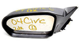 01 02 03 04 05 HONDA CIVIC LEFT DRIVER MIRROR 2 DOOR GREY