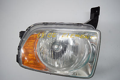 03 04 05 06 HONDA ELEMENT LEFT DRIVER HEAD LIGHT OEM