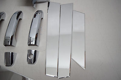 11 12 13 14 FORD F-150 F150 CHROME MIRROR COVERS WITH DOOR HANDLE COVERS