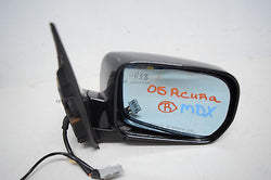 01 02 03 04 05 06 ACURA MDX RIGHT PASSENGER SIDE VIEW MIRROR BLACK