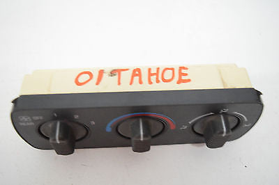 00 01 02 CHEVY TAHOE CLIMATE CONTROL OEM