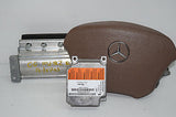 98 99 00 01 MERCEDES ML320 ML430 AIRBAG SET WITH MODULE BROWN