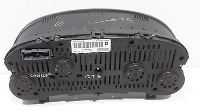04 05 CADILLAC CTS SPEEDOMETER INSTRUMENT CLUSTER 25772409