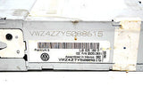 98 99 00 01 VW PASSAT JETTA GOLF RADIO CASSETTE PLAYER OEM