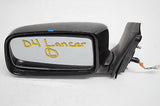 03 04 05 06 07 MITSUBISHI LANCER LEFT DRIVER SIDE VIEW MIRROR BLACK