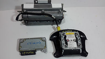 06 07 08 09 CHEVY IMPALA AIR BAG SET WITH MODULE