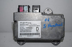 06 07 FORD FIVE HUNDRED AIRBAG CONTROL MODULE 7G1314321BA