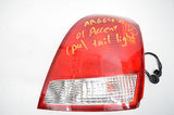 00 01 02 HYUNDAI ACCENT HATCH BACK RIGHT PASSENGER TAIL LIGHT TAILLIGHT OEM