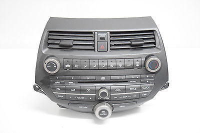 08 09 10 11 12 HONDA ACCORD RADIO 6 DISC CD PLAYER CLIMATE CONTROL