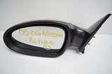 05 06 NISSA ALTIMA LEFT DRIVER MIRROR GOLD BLACK TRIM