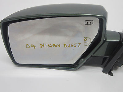 04 05 06 07 08 09 NISSAN QUEST LEFT DRIVER MIRROR