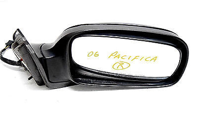 06 07 08 CHRYSLER PACIFICA RIGHT PASSENGER SIDE VIEW MIRROR BLACK