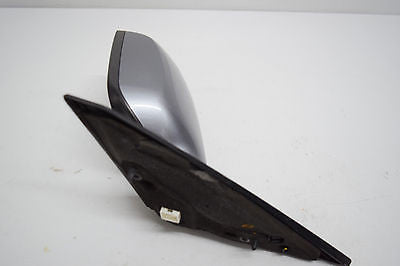 07 08 09 MAZDA 3 LEFT DRIVER SIDE VIEW MIRROR GREY GRAY BLACK TRIM