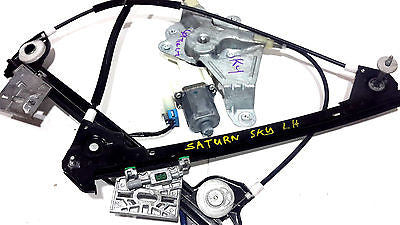 08 09 10 SATURN SKY LEFT DRIVER WINDOW MOTOR REGULATOR