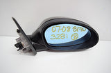 07 08 BMW 328I RIGHT PASSENGER SIDE MIRROR BLACK