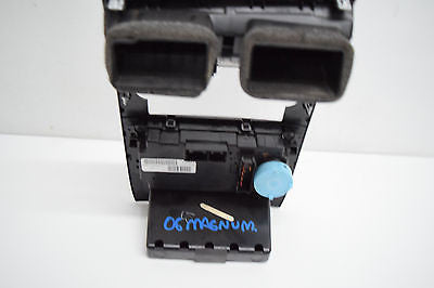 05 06 07 DODGE CHARGER MAGNUM CLIMATE CONTROL DASH BEZEL SILVER