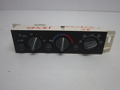 96 97 98 99 00 CHEVY TAHOE SUBURBAN ESCALADE CLIMATE CONTROL