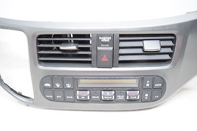 05 06 07 HONDA ODYSSEY CLIMATE CONTROL DASH BEZEL COVER VENTS OEM