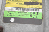 99 00 01 TOYOTA CAMRY SOLARA SRS AIRBAG CONTROL MODULE 8917006090