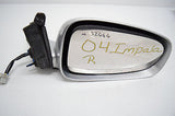 00 01 02 03 04 05 CHEVY IMPALA RIGHT PASSENGER SIDE VIEW MIRROR