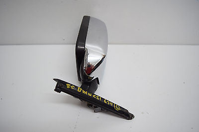 85 86 87 88 89 BMW 635CSI LEFT DRIVER MIRROR CHROME AND BLACK