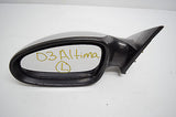 02 03 NISSAN ALTIMA LEFT DRIVER MIRROR SILVER BLACK TRIM