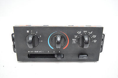 99 00 01 02 NISSAN QUEST VILLAGER CLIMATE CONTROL OEM