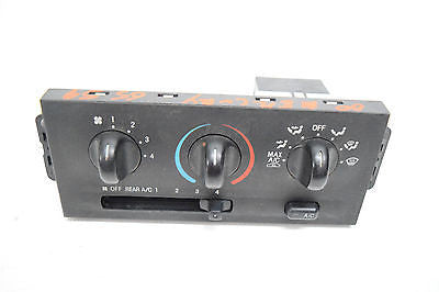 99 00 01 02 NISSAN QUEST VILLAGER CLIMATE CONTROL OEM