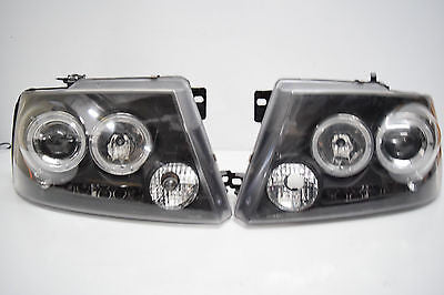 97 98 99 00 01 02 03 FORD F150 F-150 HEADLIGHT HEADLIGHTS HID ANGEL EYES (AM)