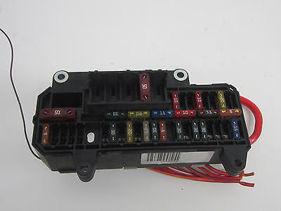 02 03 04 05 BMW 745I 745LI TRUNK MOUNTED FUSEBOX